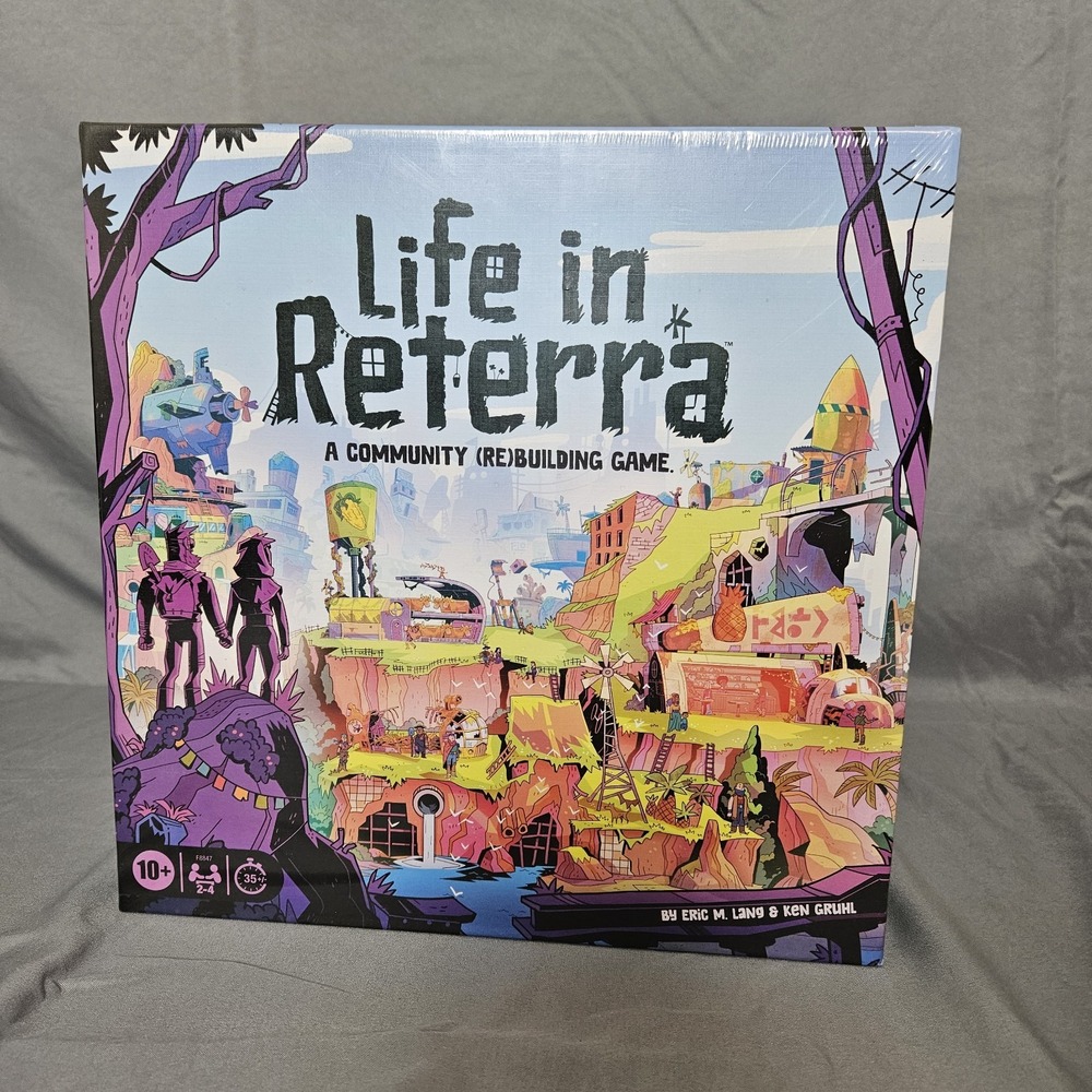Life in Reterra Board‎ Game NEW Sealed • Hasbro Gaming • Community Rebuilding...